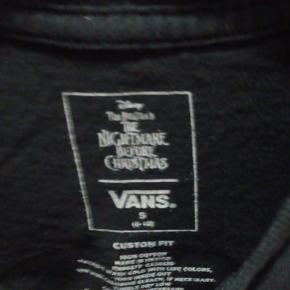 Vans Black Tee with White Graphic - Picture 4 of 5